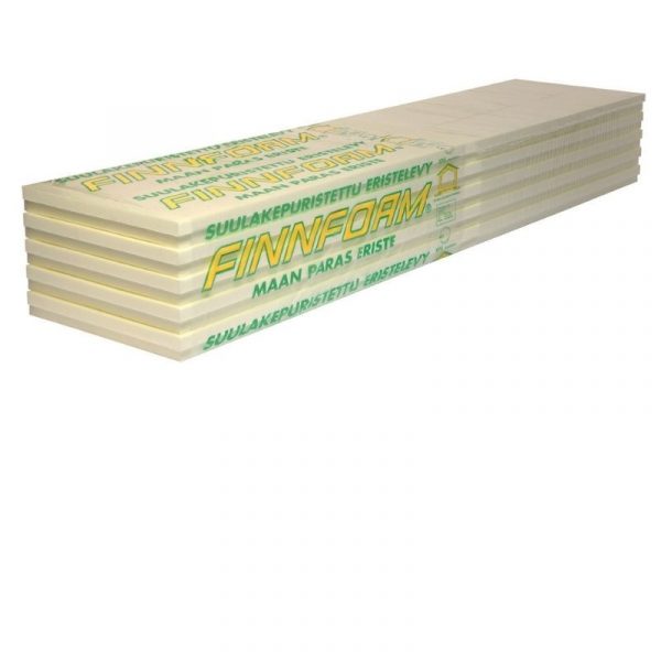 XPS-levy Finnfoam FL-300 50x600x2500 mm 1,5 m²/levy puolipontattu
