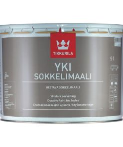 Sokkelimaali Yki 9 l A valkoinen