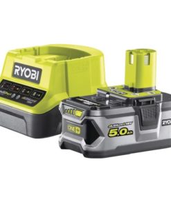 Akku+laturi Ryobi RC18120-150 18V ONE+ 1x5.0 Ah