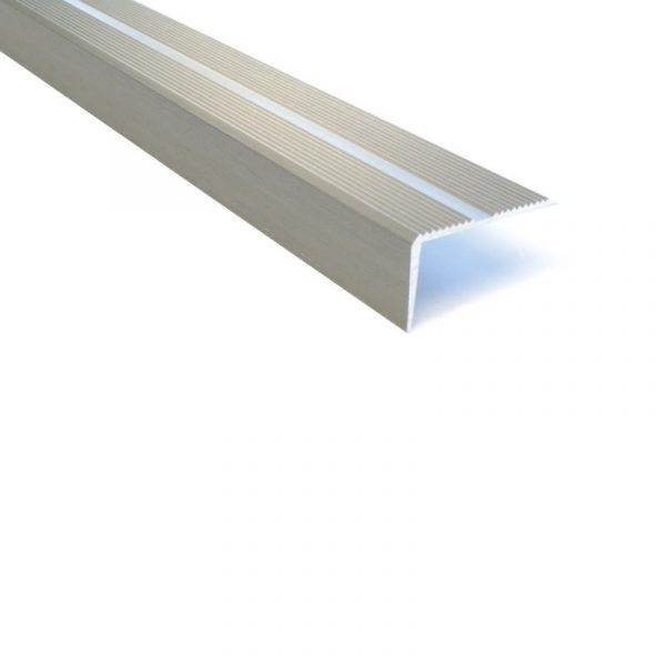Askelkulmalista Dione 42x22 mm 0,9 m alumiini Nordic graphite D7 NG 90-R