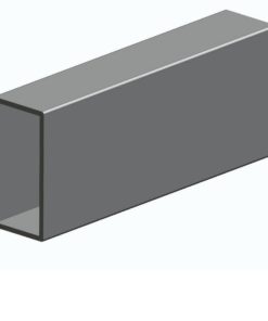 Huonekaluputki 60x30x2 mm suorakaide 6 m