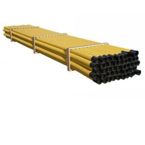 Kaapelinsuojaputki Jita tupla 110x6200 mm A keltainen