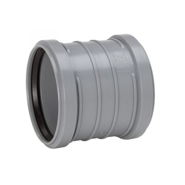 Kaksoismuhvi Uponor HT 110 harmaa PP