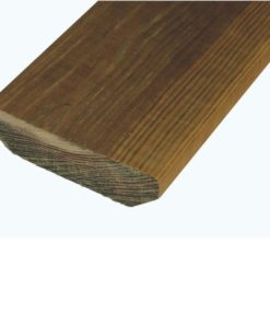 Kestopuu viistetty 28x95 mm vihreä