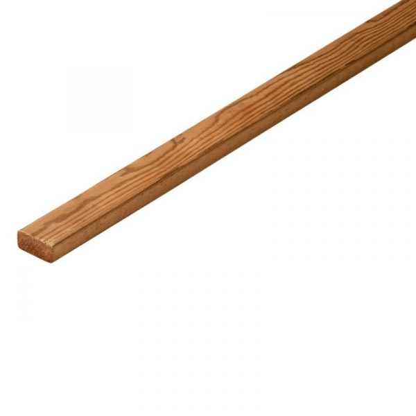 Kestopuu höylätty rima AB 18x45 mm ruskea