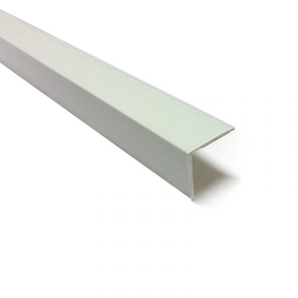Kulmasuojalista Dione tarra 15x15x2700 mm valkoinen NU 15T-410