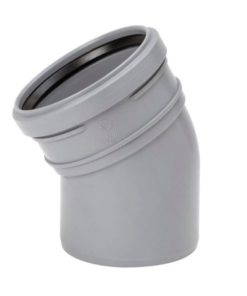 Kulmayhde Uponor HT 110x30° harmaa PP