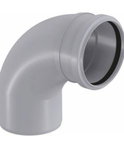 Kulmayhde Uponor HT 50x88,5° pyöristetty harmaa PP