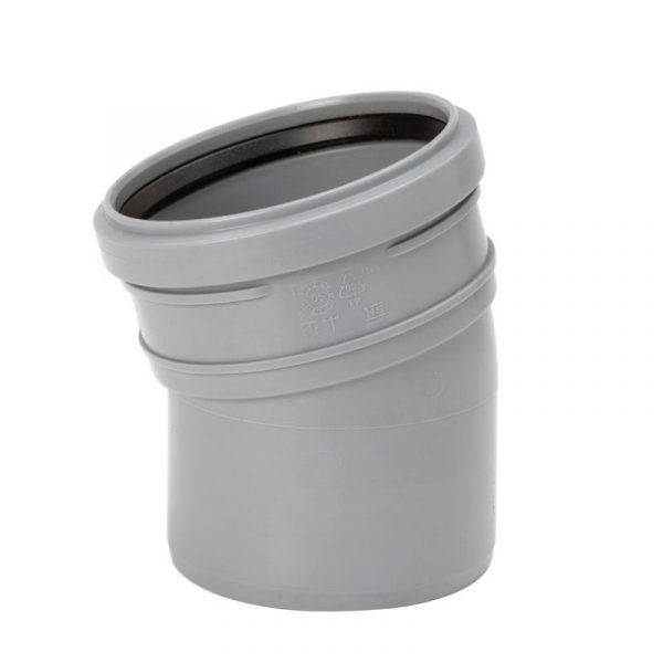 Kulmayhde Uponor HT 75x15° harmaa PP