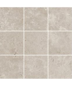 Lattia- ja Seinälaatta Kermos Limestone 10x10 cm Light Grey 1,33m²/pkt