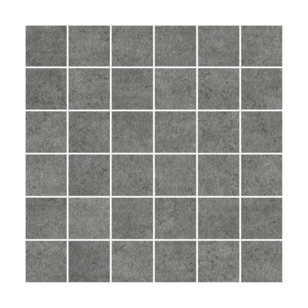 Lattia- ja Seinälaatta Kermos Semento 5x5 cm Anthracite 1,33m²/pkt