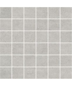 Lattia- ja Seinälaatta Kermos Semento 5x5 cm Grey Matta 1,33m²/pkt