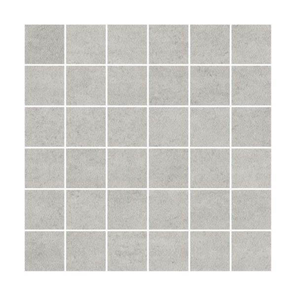 Lattia- ja Seinälaatta Kermos Semento 5x5 cm Grey Matta 1,33m²/pkt