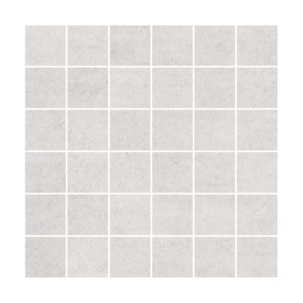Lattia- ja Seinälaatta Kermos Semento 5x5 cm Light Grey 1,33m²/pkt