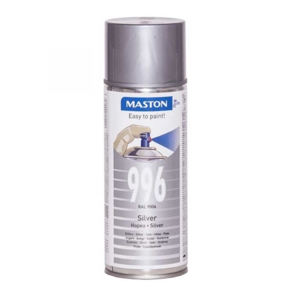 Spraymaali Maston 996 hopea 400 ml