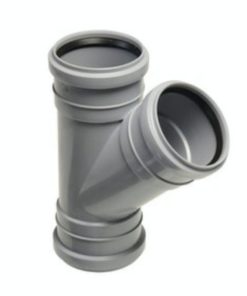 Muhvihaara Uponor HT 50/50x45° harmaa PP