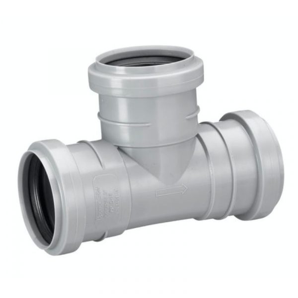 Muhvihaara Uponor HT 50/50x88,5° harmaa PP