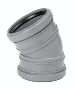 Muhvikulma Uponor HT 110x30° harmaa PP