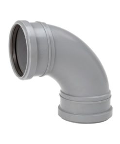 Muhvikulma Uponor HT 50x88,5° pyöristetty harmaa PP