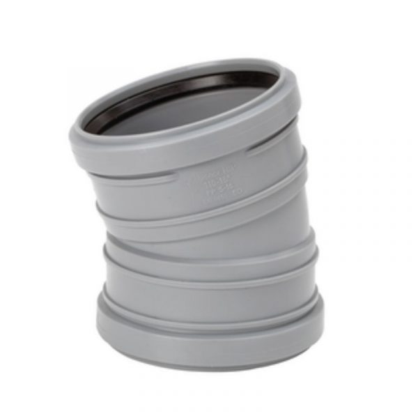 Muhvikulma Uponor HT 75x15° harmaa PP