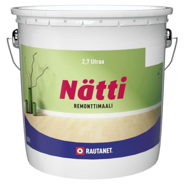 Remonttimaali Nätti 2,7 l valkoinen sävytettävissä
