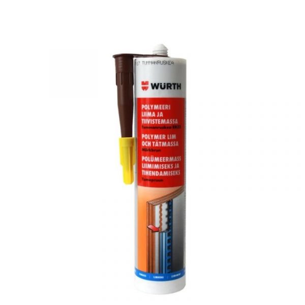 Polymeeri liima- ja tiivistemassa 290 ml tumman ruskea