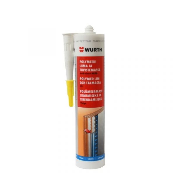 Polymeeri liima- ja tiivistemassa 290 ml valkoinen