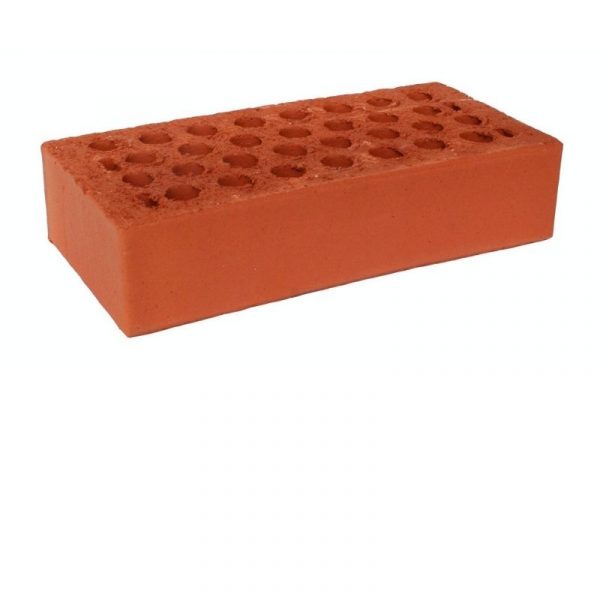 Tiili PRT punainen 257x123x57 mm sileä reikä