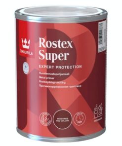 Ruosteenestomaali Rostex Super 1 l rautaoksidinpunainen