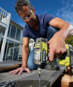 Alternative view of Iskevä ruuvinväännin Ryobi R18IDBL-0 18V ONE+ runko