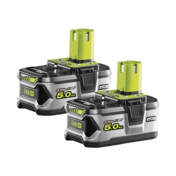 Akkupaketti Ryobi RB18LL50F 18V ONE+ 2x5,0 Ah