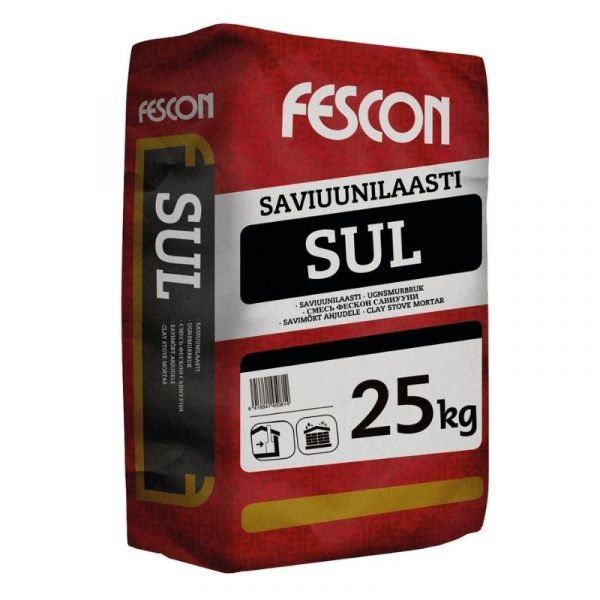 Saviuunilaasti Fescon SUL 53065 25 kg