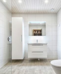 Seinälaatta Arctic valkoinen 20x40 cm matta