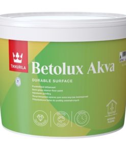 Lattiamaali Betolux Akva 9 l A valkoinen sävytettävissä