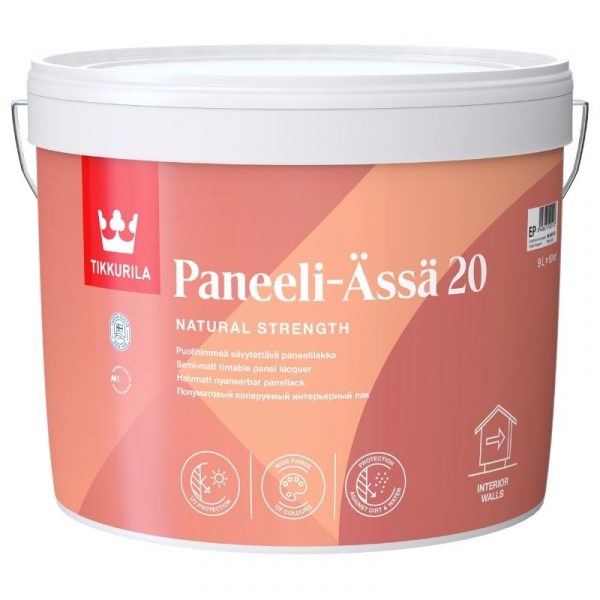 Lakka Paneeli-Ässä 20 puolihimmeä 9 l sävytettävissä