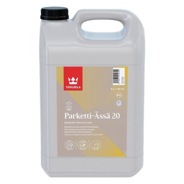 Lattialakka Parketti-Ässä 20 puolihimmeä 5 l
