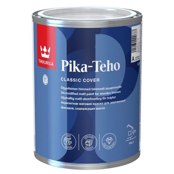 Talomaali Pika-Teho 0,9 l A valkoinen sävytettävissä