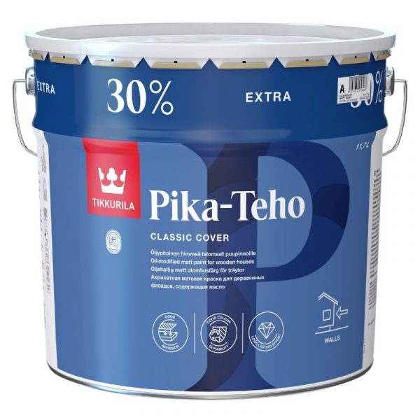 Talomaali Pika-Teho 11,7 l A valkoinen sävytettävissä