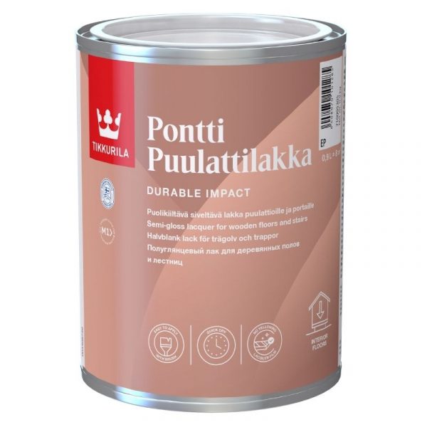 Puulattialakka Pontti 0,9 l sävytettävissä
