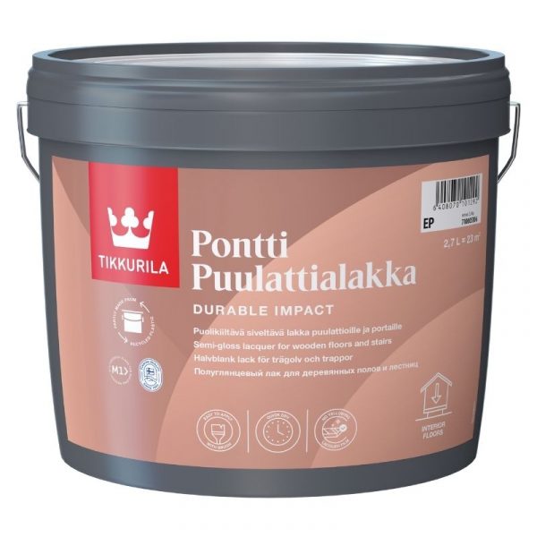 Puulattialakka Pontti 2,7 l sävytettävissä