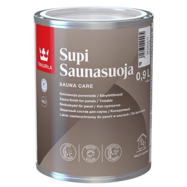 Saunasuoja Supi 0,9 l sävytettävissä