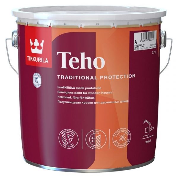 Öljymaali Teho 2,7 l A valkoinen sävytettävissä