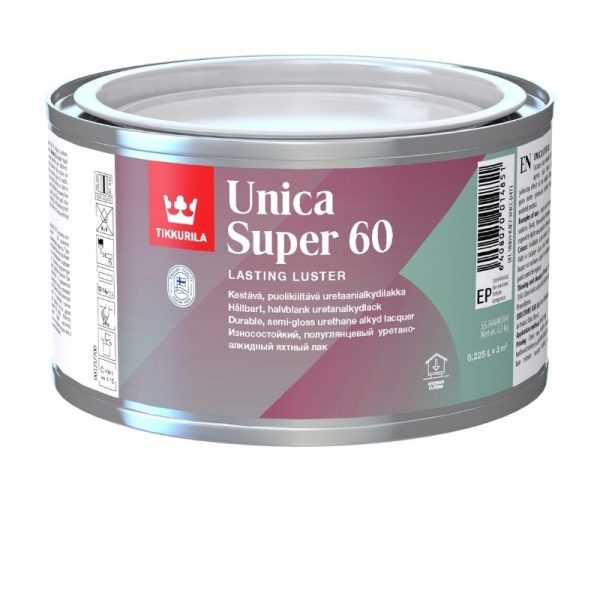 Lakka Unica Super 60 puolikiiltävä 0,225 l sävytettävissä