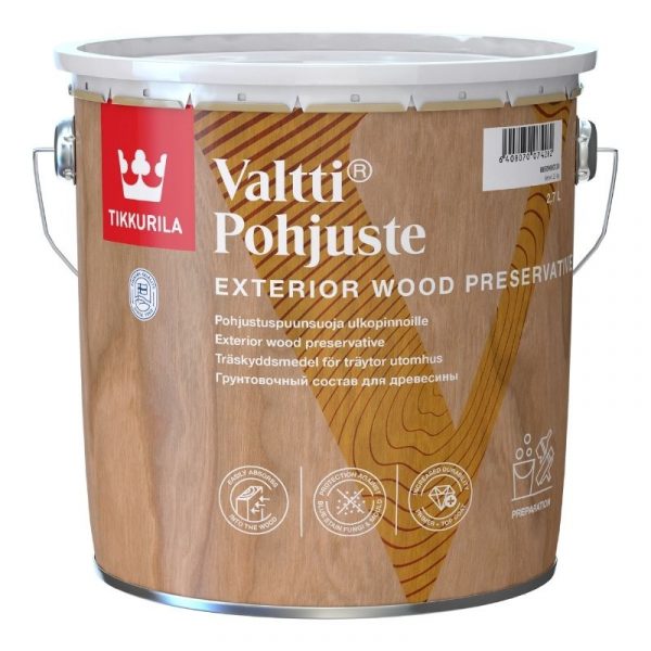 Pohjuste Valtti 2,7 l väritön
