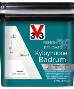 Kaakelimaali V33 seinille 750 ml Valkoinen
