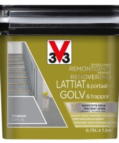 Kaakelimaali V33 lattioille 750 ml Titanium